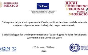 Social dialogue for the implementation of labor rights policies for migrant women in Domestic and Care Work