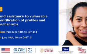 Training Program - Protection and assistance to vulnerable migrants: identification of profiles and reference mechanisms