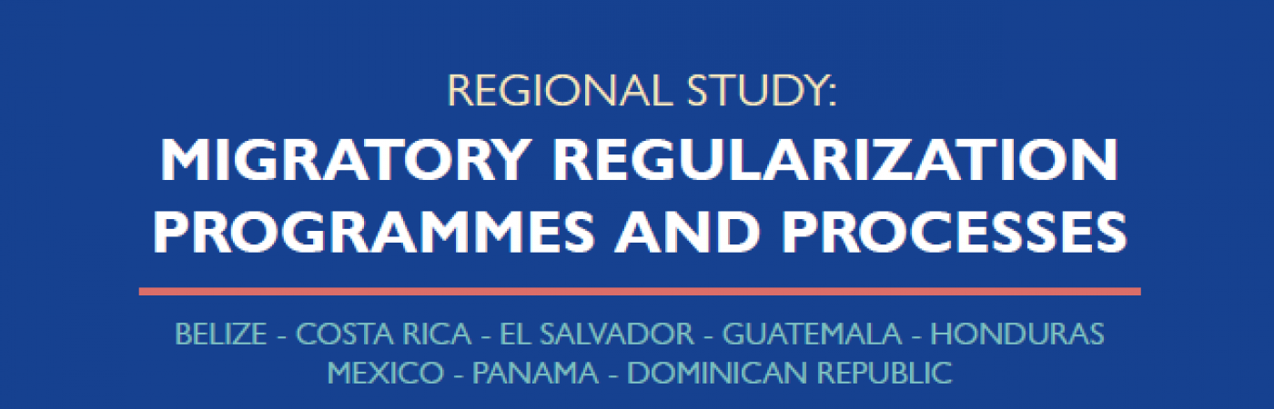 Regional Study: Migratory Regularization Programmes and Processes