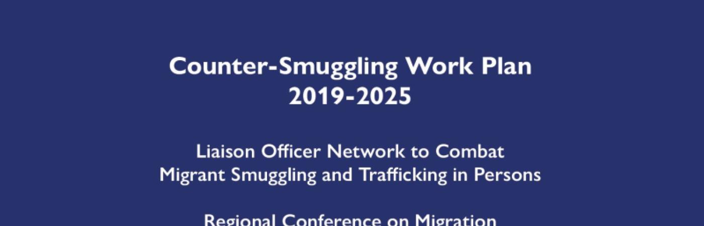 Counter-Smuggling Work Plan of the RCM