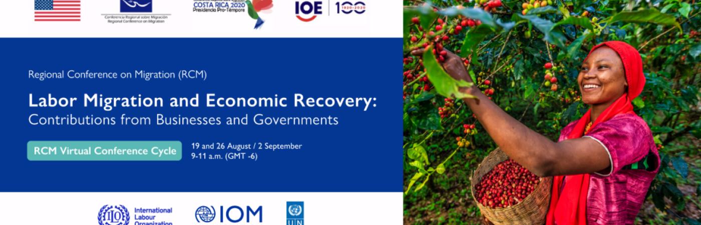 Ciclo de conferencias virtuales: La migración laboral ante el reto de la recuperación económica: aportes del sector público y de las empresas Ciclo de conferencias virtuales: La migración laboral ante el reto de la recuperación económica: aportes del sector público y de las empresas